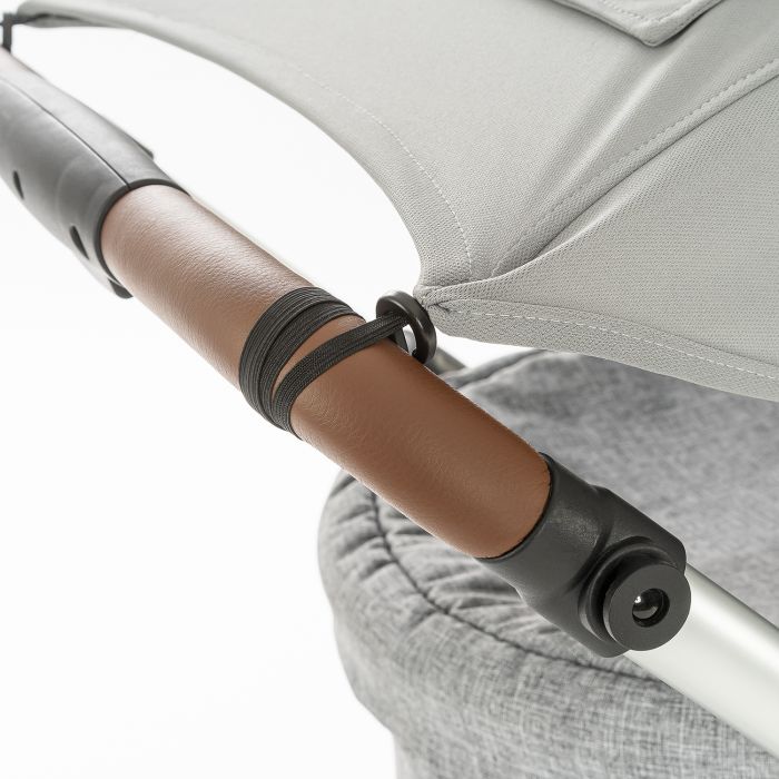 ShineSafe Premium Universal UVF50 Protection Pram Sunshade & Windbreaker  - Grey - Image 5