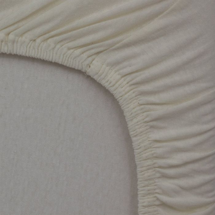 Little Band 2-Pack Baby Cotbed Fitted Sheets – 140 x 70 cm – Beige & Pecan – 100% Cotton - Image 2
